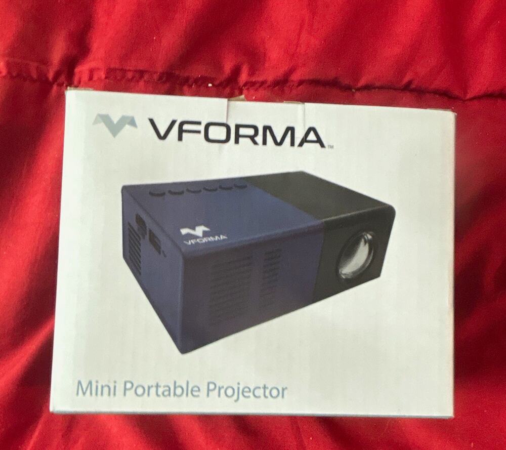 VFORMA VF-110-BL Desktop Portable Projector TFT LCD Blue 4:3 800x480